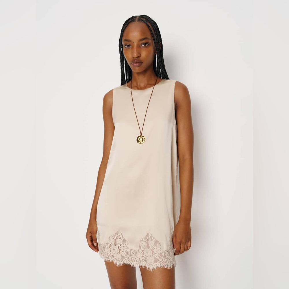 Reformation Jessalyn Silk Dress